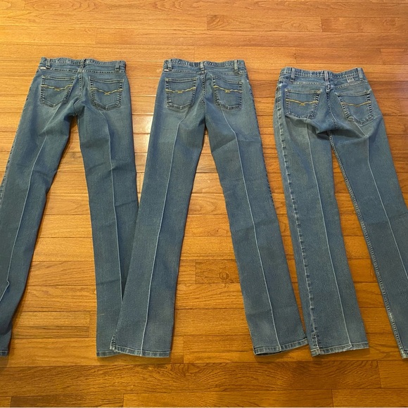 3 Pair Cruel Girl Jeans Size 3 Extra Long - Picture 2 of 5
